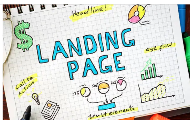 Landing pages are designed to serve a specific action.